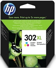 Tinta HP 302XL, F6U67AE 